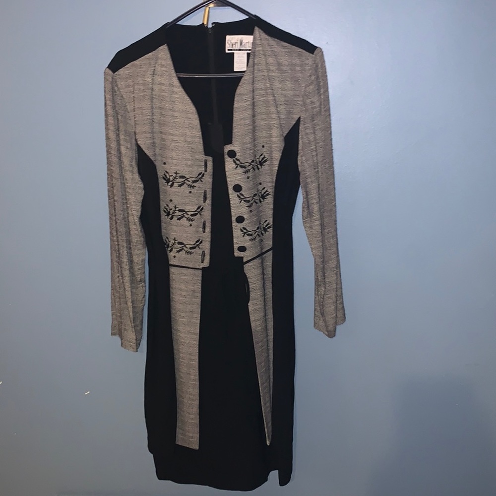 SHERI MARTIN vintage dress. Size L